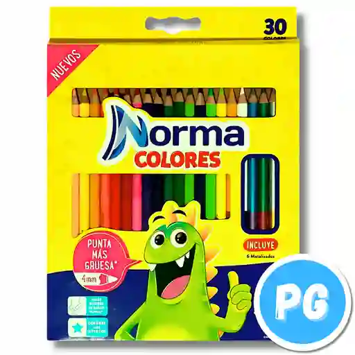 Caja Color Norma X30 Unds Unipunta