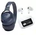 Combo Exclusivo: Diadema Jbl700 Y Audífonos Pro2 Con Pantalla