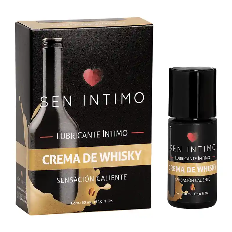 Lubricante Caliente Crema De Whisky 30ml