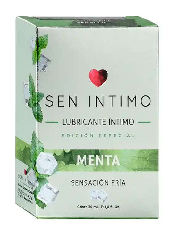 Lubricante Menta Sensación Fría 30ml