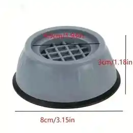 Set De Almohadillas Antivibración, Pedestales Para Lavadora Y Secadora