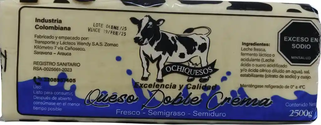 Queso Tipomozarrella