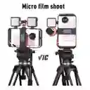Trípode Soporte Celular Con 2 Luces Led Para Grabar Videos