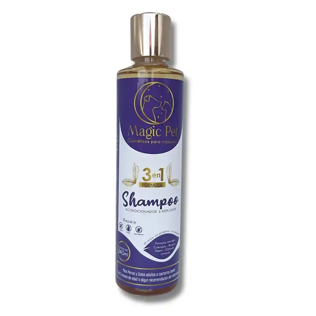 Shampoo 3 En 1 🐶 🐱