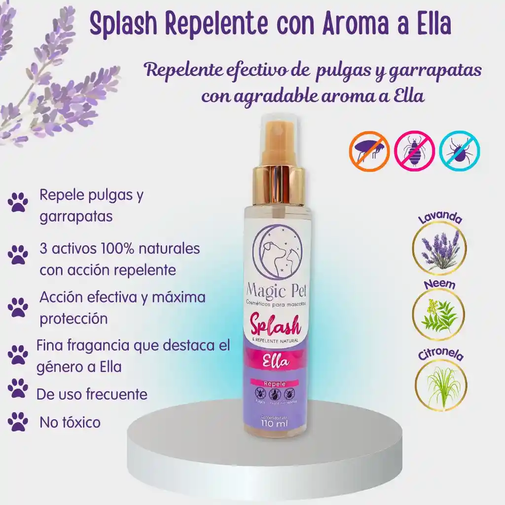 Splash Repelente Con Aroma A Ella🧴 🐶 🐱