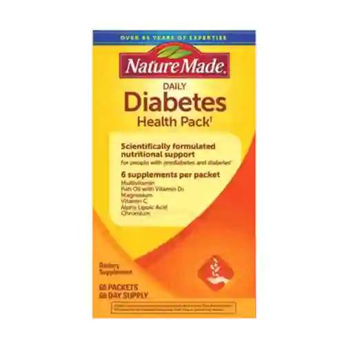 Vitaminas Para Diabetes (60 Unidades)