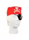 Juego Parche Y Pañoleta Pirata Para Niño Halloween Hora Loca Carnaval