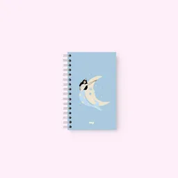 Little Notebook Luna Sirena Cuadriculado