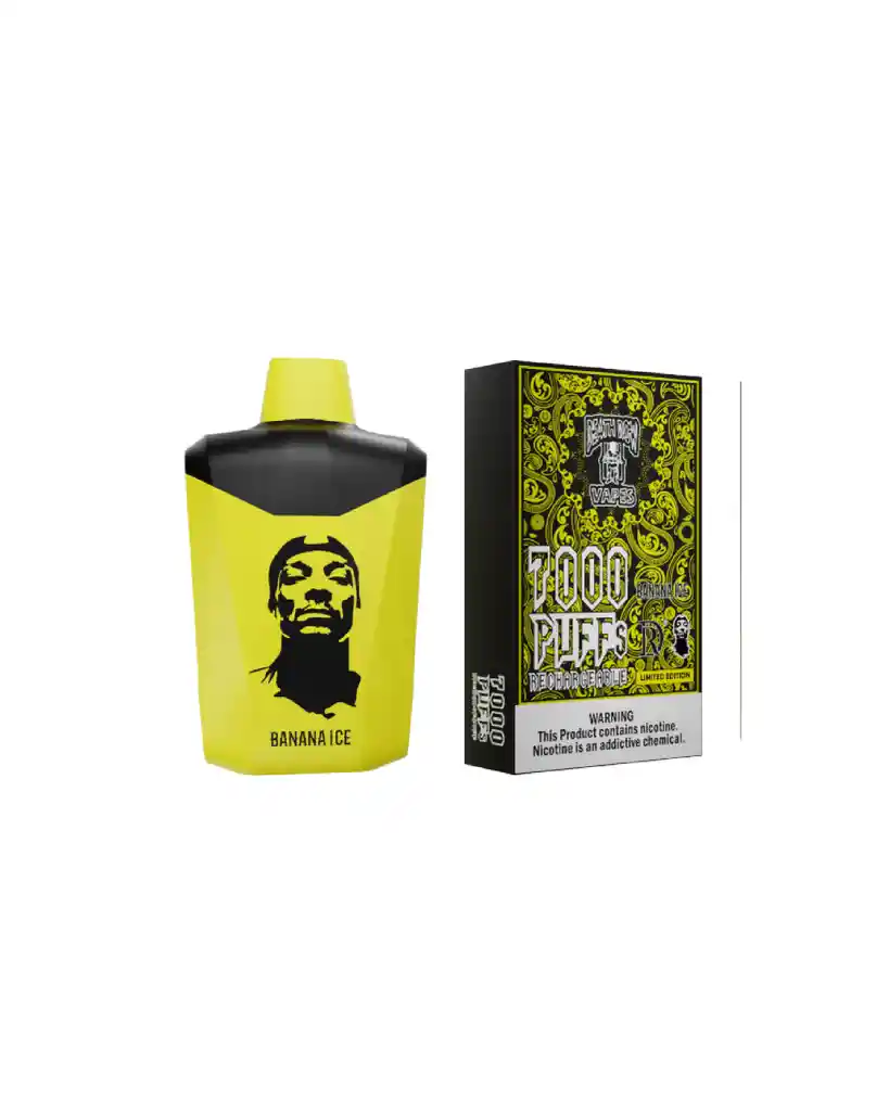 Vaporizador Death Row 7000 | 7000 Puffs | Banana Helada 5%