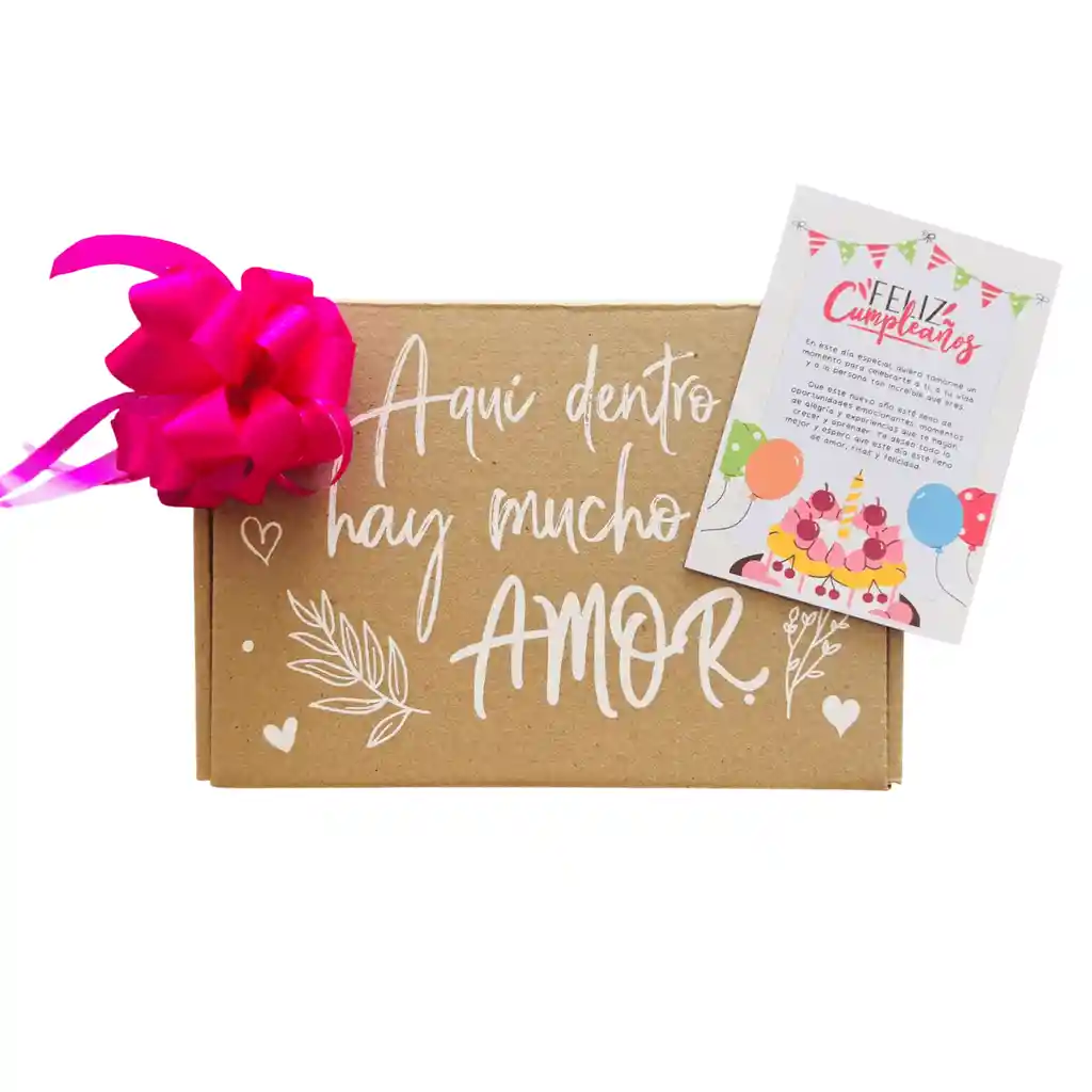 Caja Feliz Cumpleaños Mujer