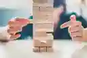 Juego Jenga Madera Bloques Torre Equilibrio Familia