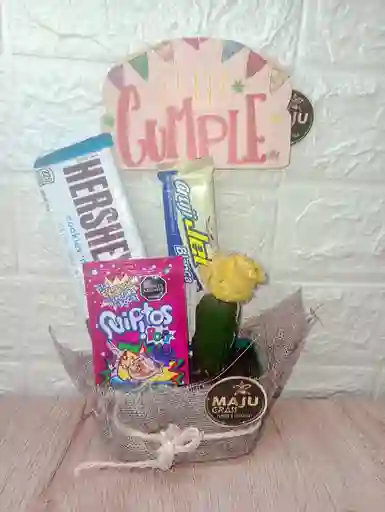 Cactus Coreano Con Dulces Para Re