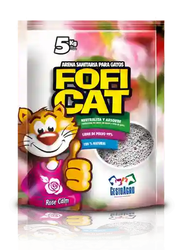 Arena Para Gatos Foficar Rosas