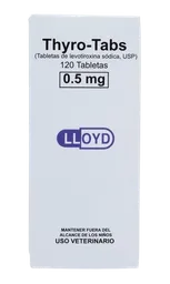 Thyro Tabs 0,5 Mg 120 Tab