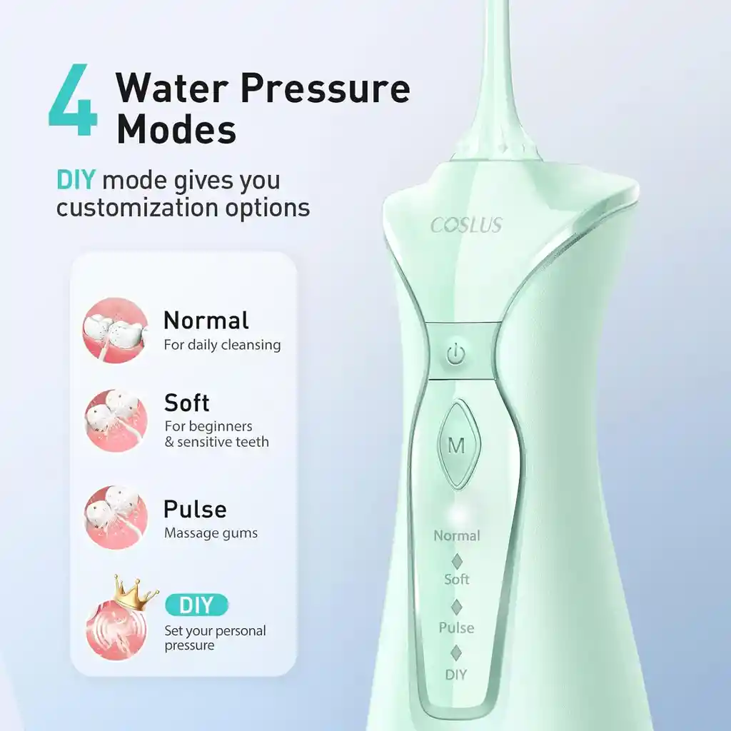 Irrigador Dental Recargable Limpieza Dental