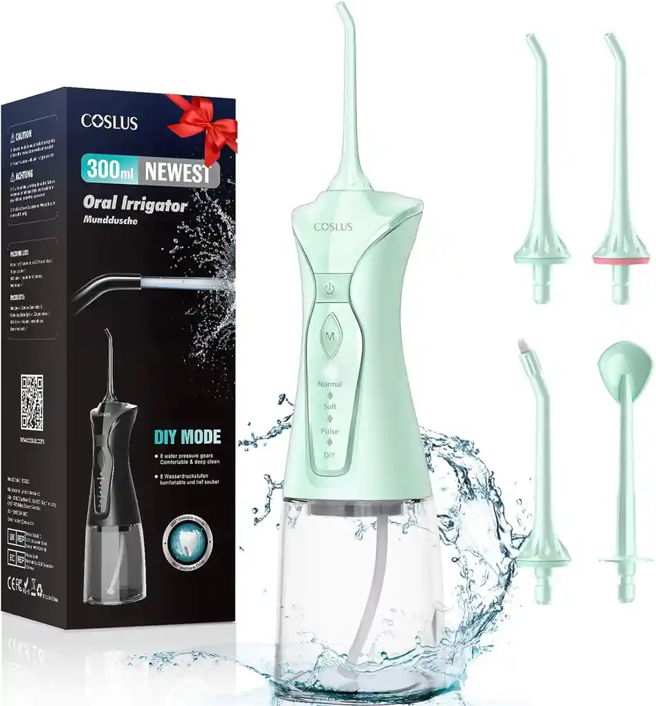 Irrigador Dental Recargable Limpieza Dental