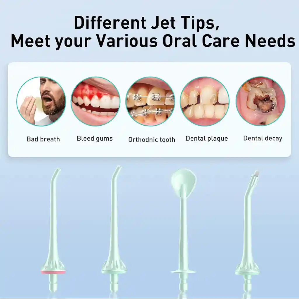 Irrigador Dental Recargable Limpieza Dental