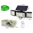Lámpara Led Solar 192 Led 3 Cabezas Jardín Patio Exterior