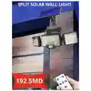 Lámpara Led Solar 192 Led 3 Cabezas Jardín Patio Exterior