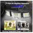 Lámpara Led Solar 192 Led 3 Cabezas Jardín Patio Exterior