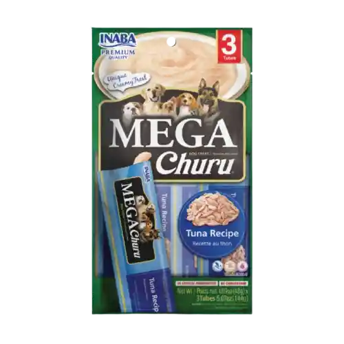 Mega Churu Dog Tuna Recipe / Bolsa 3 Unidades X 48 Gr