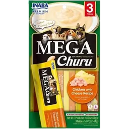 Mega Churu Dog Chicken With Pumpkin Recipe / Bolsa 3 Unidades X 48 Gr