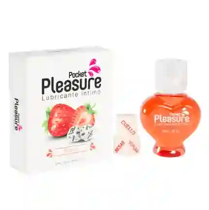Lubricante Caliente Fresa Con Dados Luminosos Pocket 20ml
