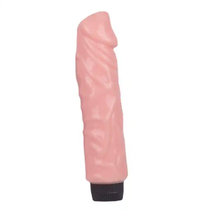 Vibrador Fucsia 19x5 Cms Pene Venoso Flexible