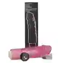 Vibrador Fucsia 19x5 Cms Pene Venoso Flexible