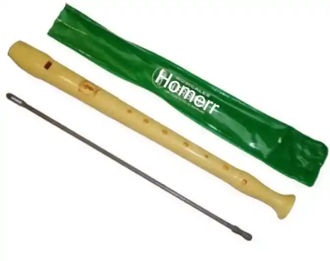 Flauta Dulce Soprano Homerr Instrumento Musical Escolar Hohner