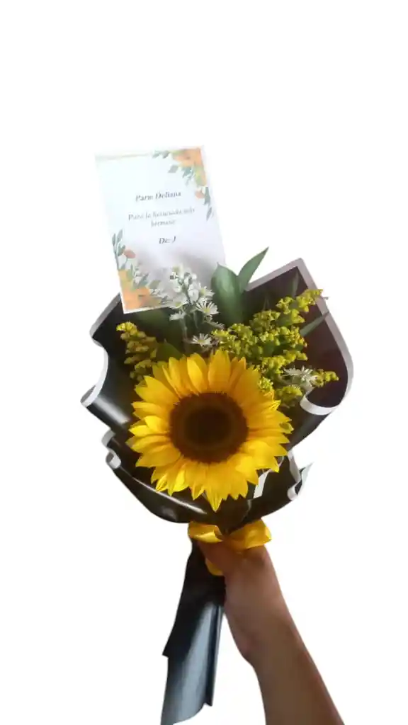 Ramillete Solitario Girasol