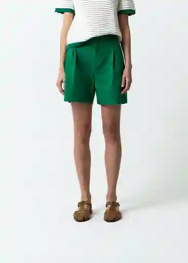 Short Jazmin Mujer Verde Bósforo Talla 8 459f342 Naf Naf