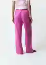 Pantalón Lottie Mujer Rosa Primavera Talla 12 439f347 Naf Naf