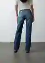 Jean Cannie Mujer Azul Índigo Medio Talla 14 499f345 Naf Naf