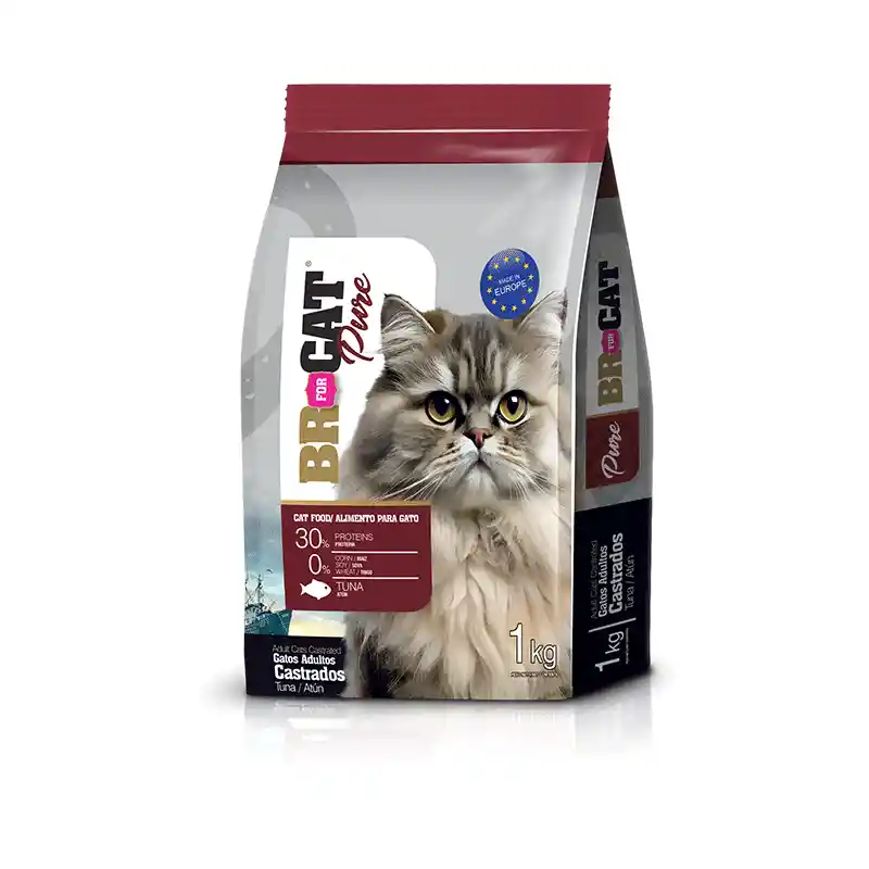 Br Gato Castrado Atun X 1 Kg