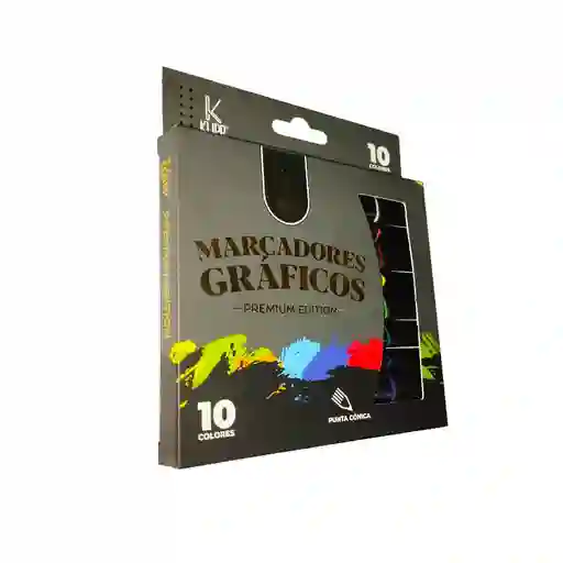 Marcador Grafico 10 Und Surt Premium Klipp
