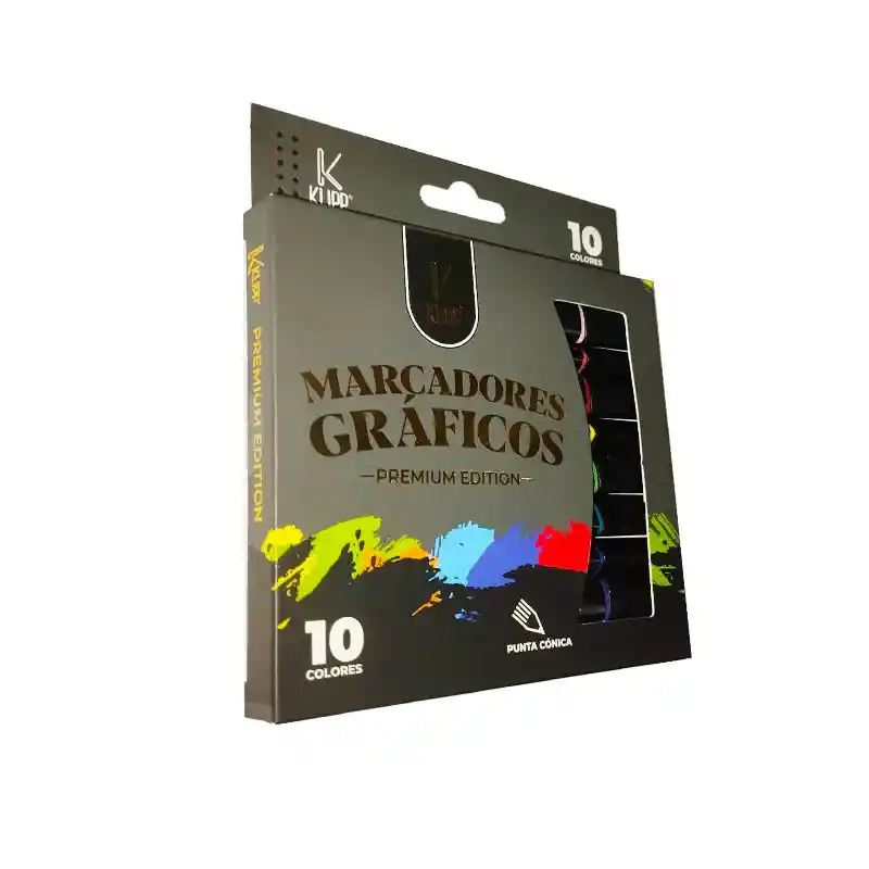 Marcador Grafico 10 Und Surt Premium Klipp