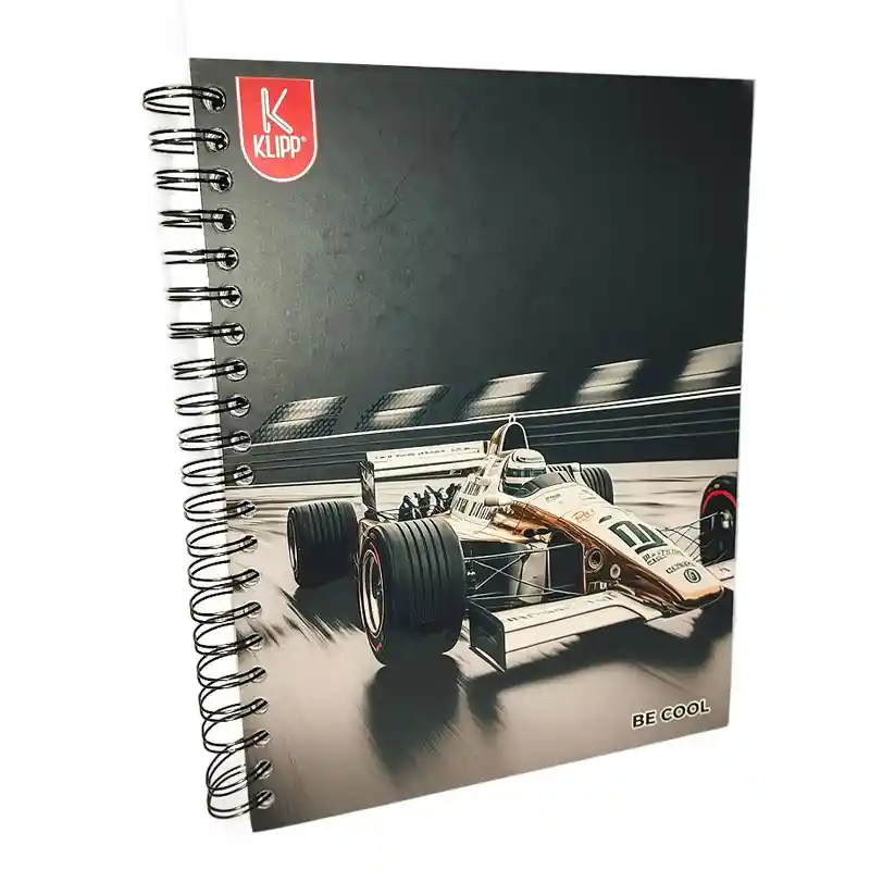 Cuaderno Argollado 5 Materias 95 Caballero Klipp Be Cool