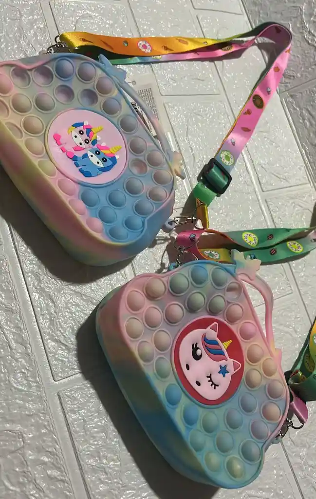 Bolso Pop Pit Pequeño Con Cuerda Graduable