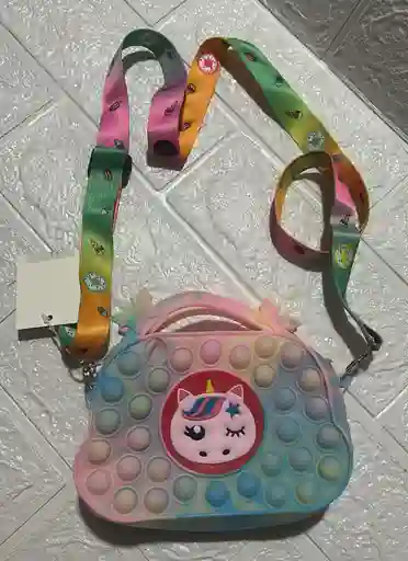 Bolso Pop Pit Pequeño Con Cuerda Graduable