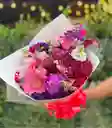 Ramo De Flores Surtidas Magia Púrpura
