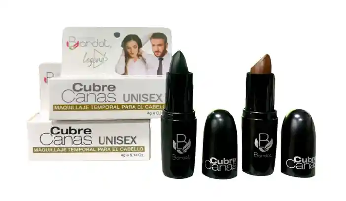 Maquillaje Cubre Canas Color Castano Bardot