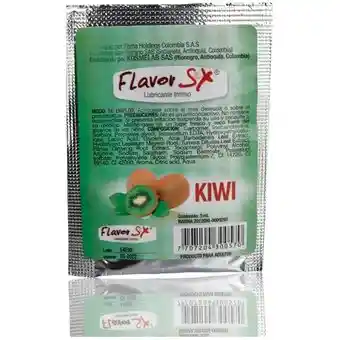 Lubricante Intimo Caliente Kiwi Sachet 5 G Flavor