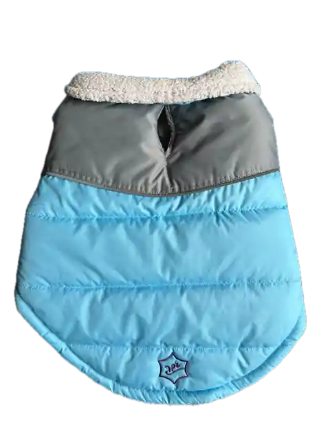 Chaleco Térmico Para Perro - Azul Claro Talla Xl