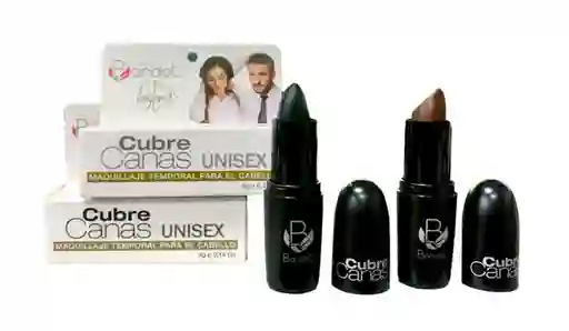 Maquillaje Cubre Canas Color Negro Bardot