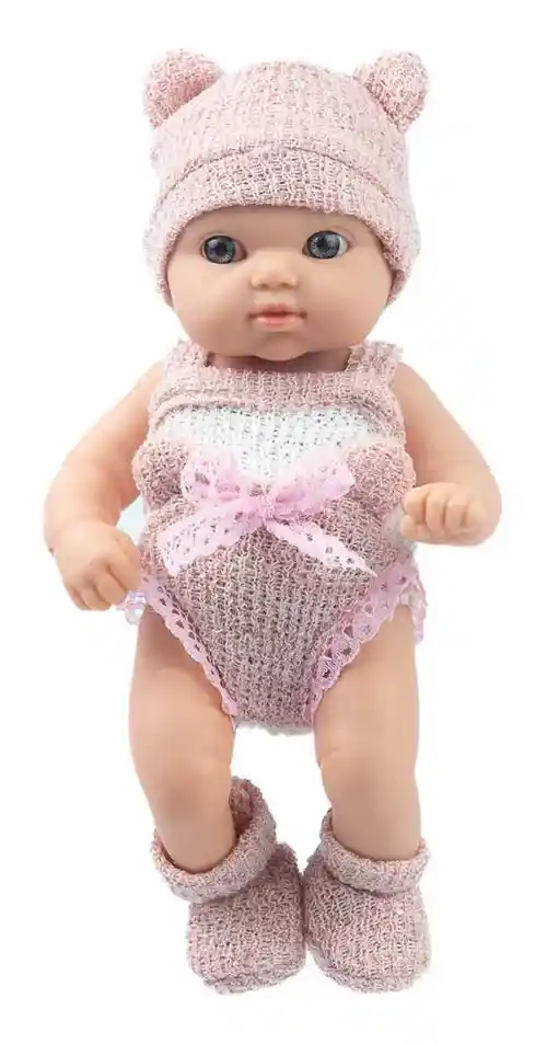 Juguete Muñeca Realista Estilo Bebé Ropa Tejida Para Niñas