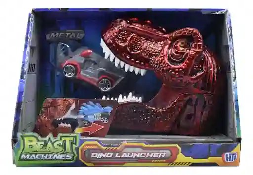 Lanzador Dinosaurio Con Carro Teamsterz