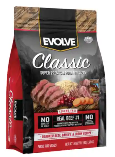 Evolve Dog Classic Beef - Carne 28lb -12.7