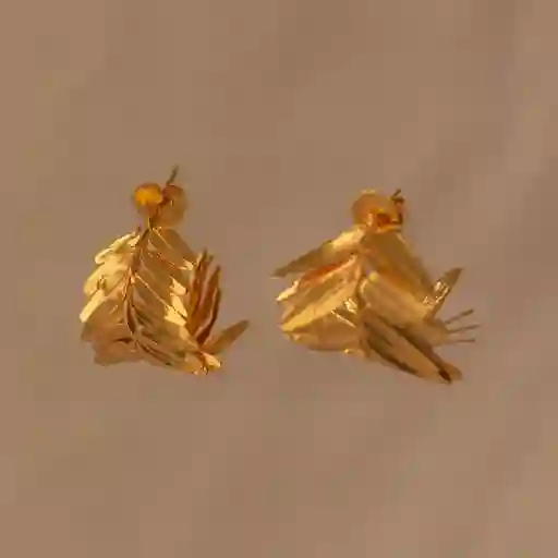 Aretes Candonga Helecho Romeron