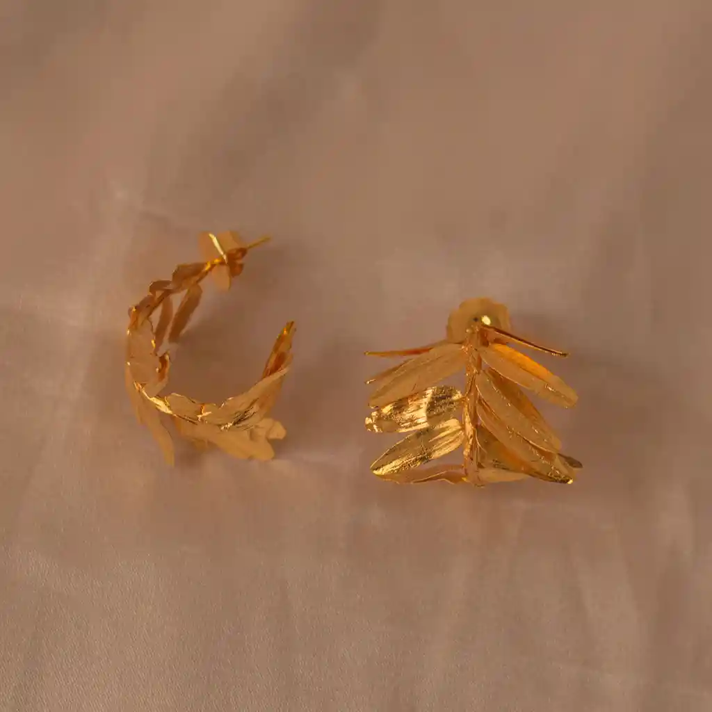 Aretes Candonga Helecho Romeron
